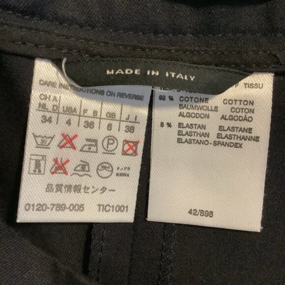 MAX MARA WEEKEND NAVY WIDE LEG TROUSERS MADE IN ITALY 4 - Picture 6 of 7